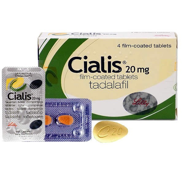 Cialis 20 mg 4 lü Tablet