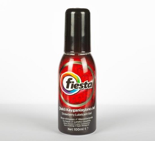 Fiesta Çilek Aromalı Lubricant Jel 100 ml